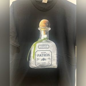 PATRON SIMPLY PERFECT T-Shirt - Licensed T-Shirt - Black Color - New missing Tag